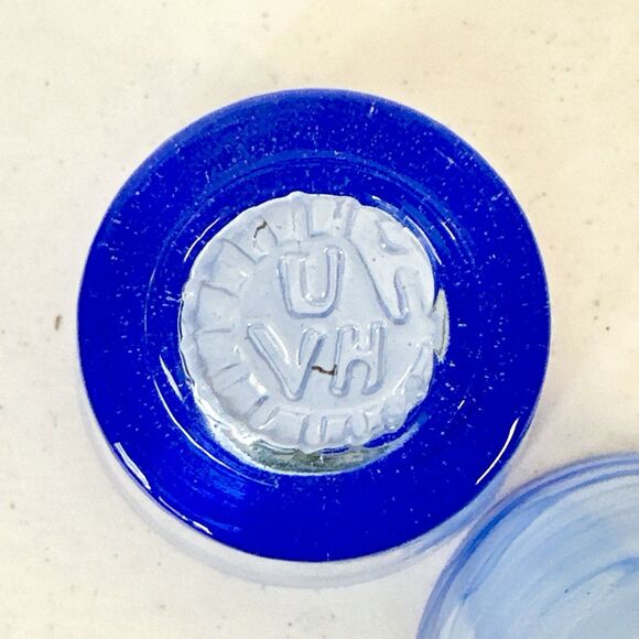 Kosta Boda Ulrica Hydman Vallien Mine Tumblers Set Of 2 W/labels Asymmetrical - Picture 10 of 11